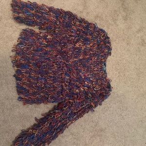 Frill Sweater - Multi-Colored